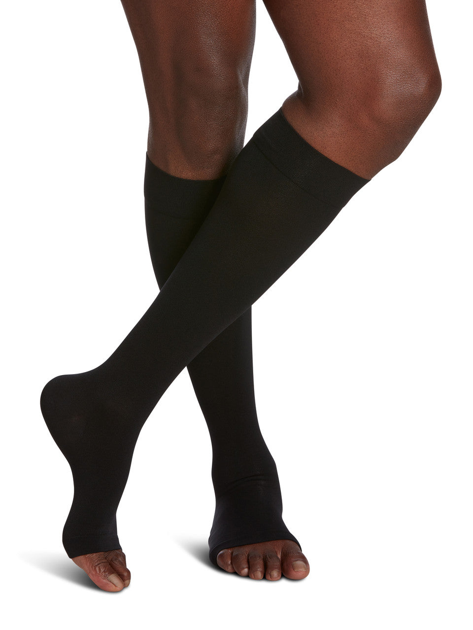 Sigvaris Select Comfort Knee High, Open Toe 30-40mmHg - Compression Level: Extra Firm 30-40 MmHg - Unisex - Foot