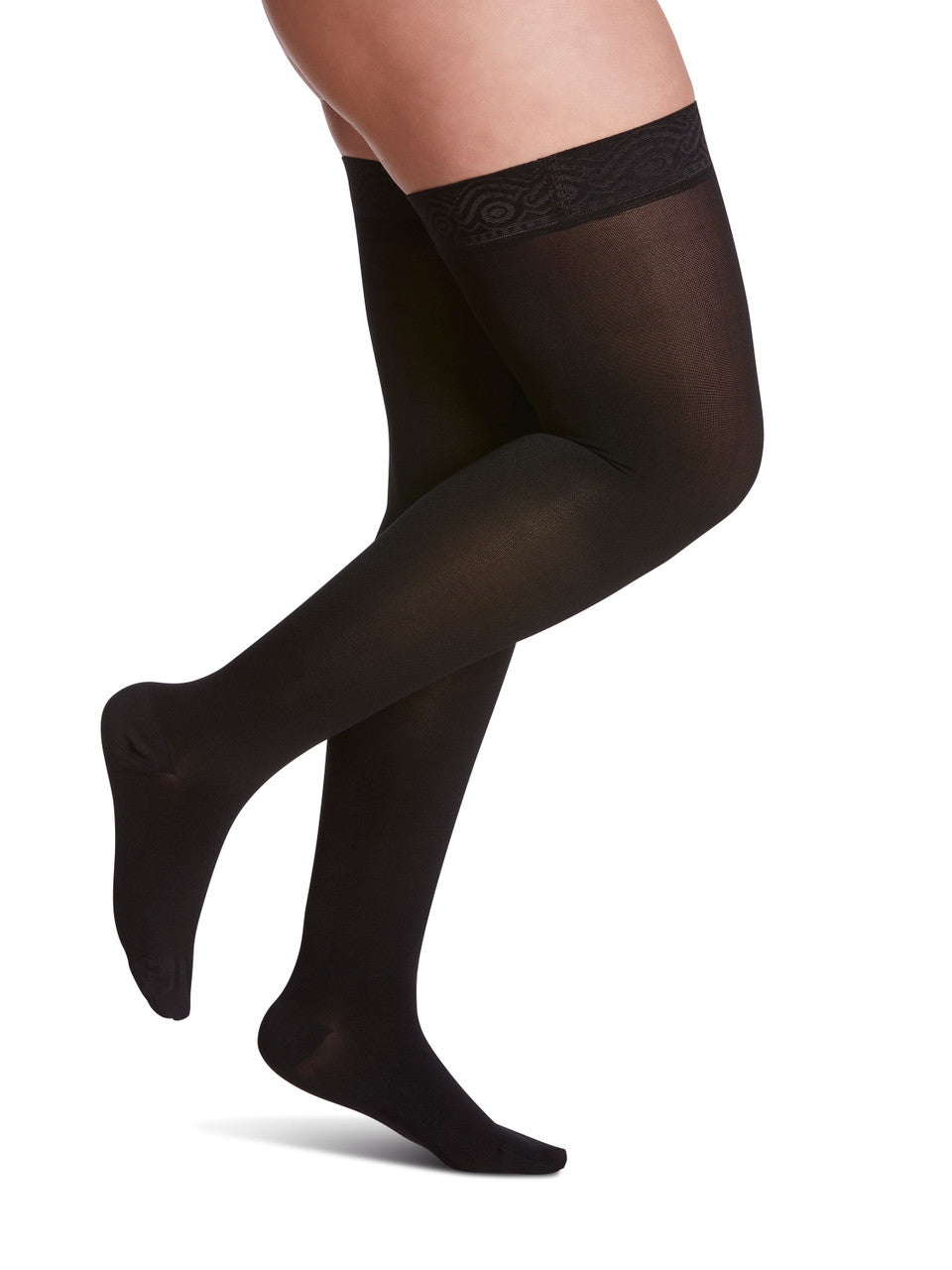 Sigvaris Select Comfort Women's Thigh High W/ Grip Top 20-30mmHg - Compression Level: Firm 20-30 MmHg - Unisex - Leg