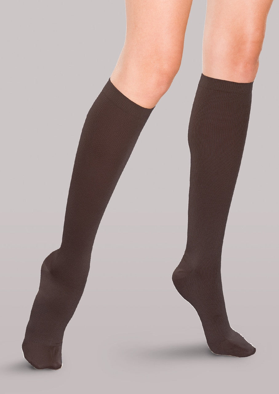 THERAFIRM® Mild Support Women's Ribbed Trouser Socks 15-20 mmHg