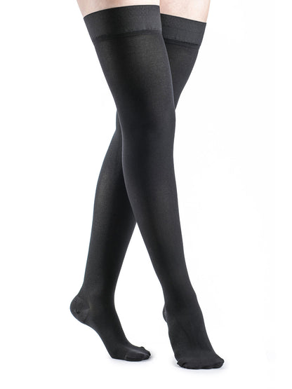 Sigvaris Dynaven Women's Thigh High W/ Grip Top 20-30mmHg - Compression Level: Firm 20-30 MmHg - Unisex - Leg