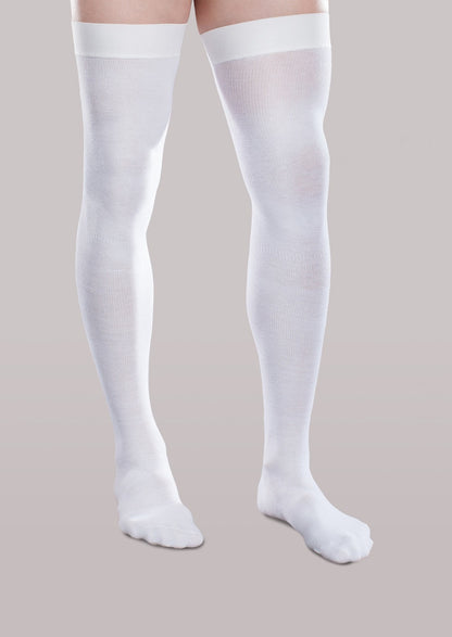 Core-Spun by Therafirm® Gradient Compression Thigh High Socks 15-20 mmHg