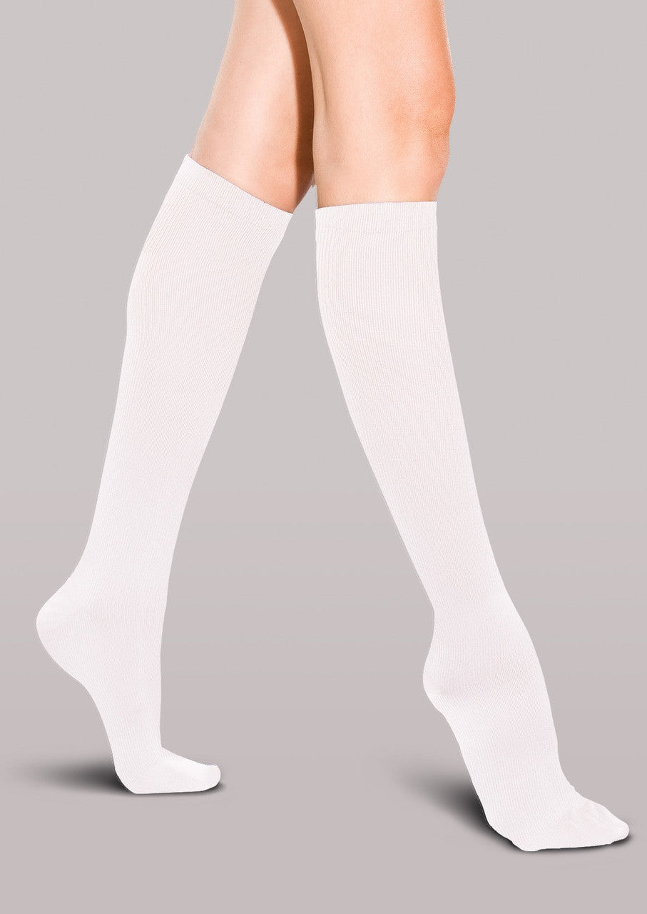 THERAFIRMlight® Women's Ribbed Trouser Socks 10-15 mmHg