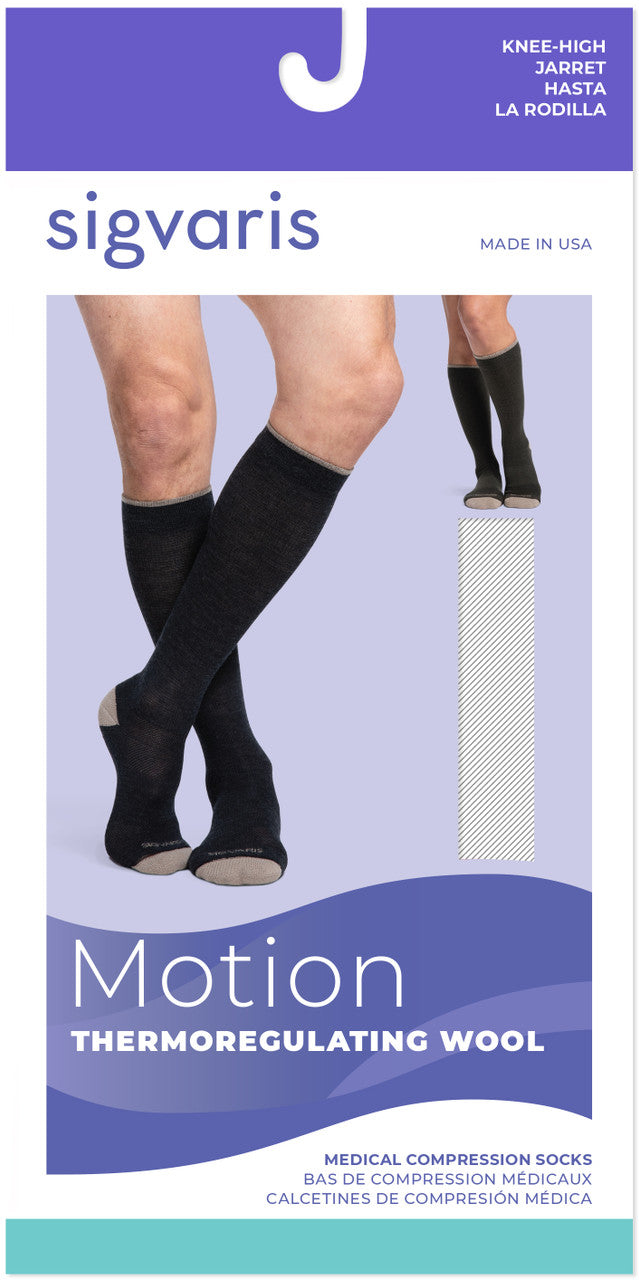 Sigvaris Thermoregulating Wool Socks 20-30mmHg