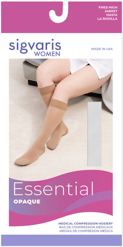 Sigvaris Select Comfort Women's Knee High W/ Silicone Band 30-40mmHg - Compression Level: Extra Firm 30-40 MmHg - Unisex - Knee
