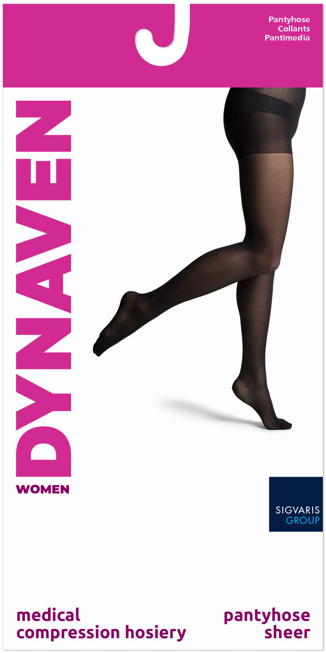 Sigvaris Dynaven Sheer Women's Pantyhose 20-30mmHg - Compression Level: Firm 20-30 MmHg - Unisex - Leg