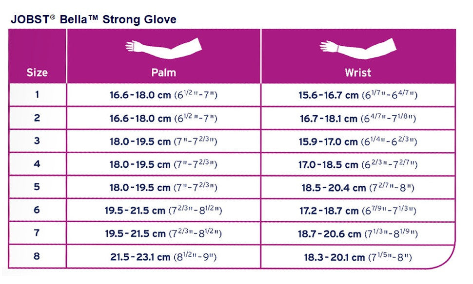 JOBST® Bella Strong Glove 15-20mmHg