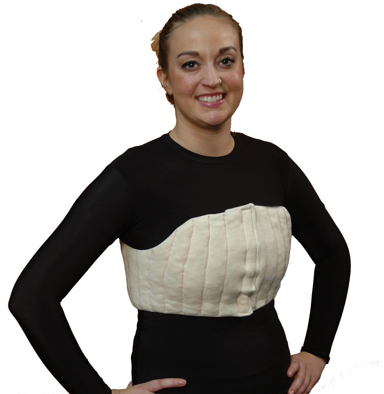 JOBST® JoViPak Double Mastectomy Pad - Black – Compression Health