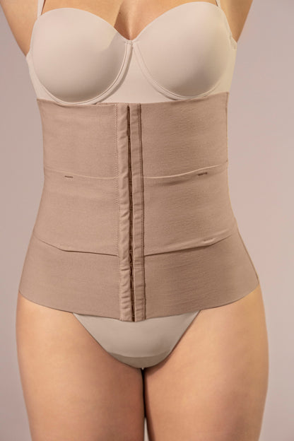 Leonisa 3-Belt Waist Cincher with Lumbar Support