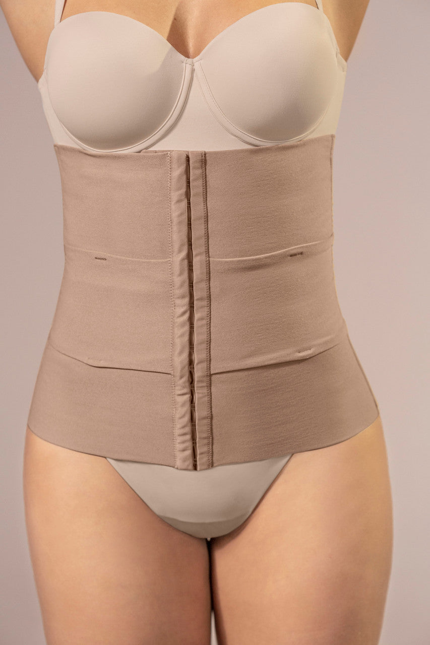 Leonisa 3-Belt Waist Cincher with Lumbar Support