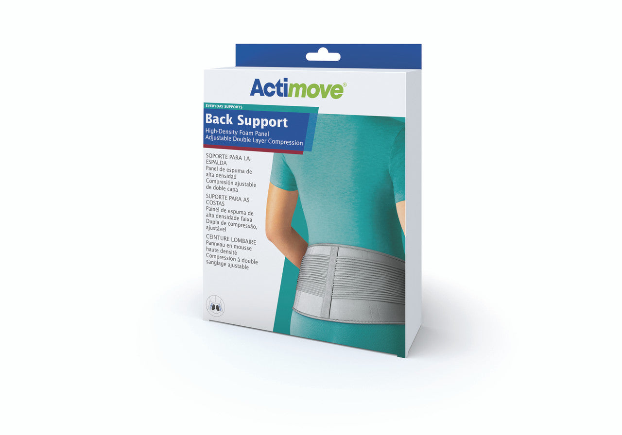 Actimove ® EVERYDAY SUPPORTS Back Support with High Density Foam Panel