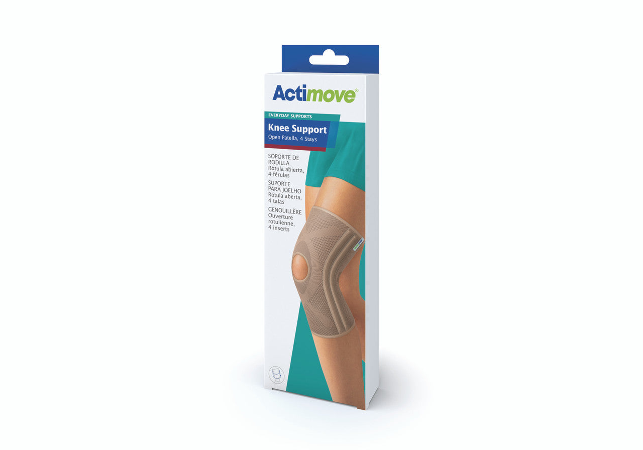 Actimove ® EVERYDAY SUPPORTS Knee Support With Open Patella and 4 Stays