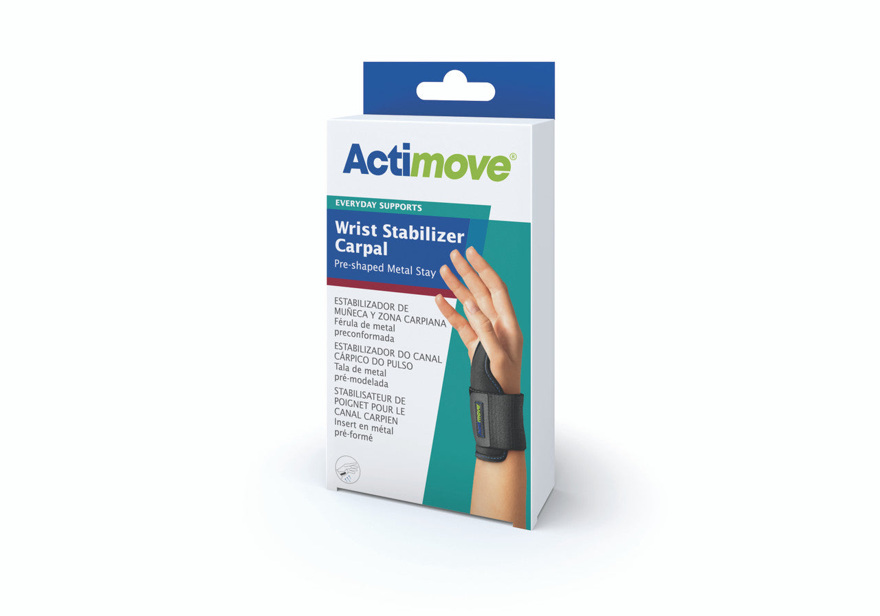 Actimove ® EVERYDAY SUPPORTS Wrist Stabilizer W/ Pre-shaped Metal Stay