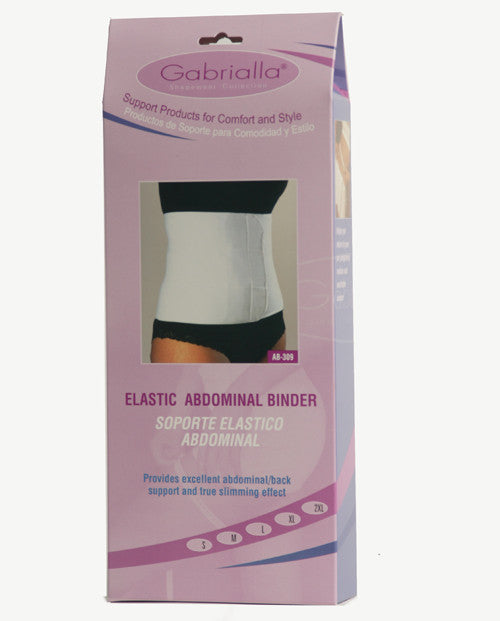 Gabrialla Abdominal and Breast Binder with breathable elastic (9" wide)