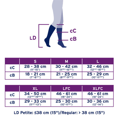 JOBST® UltraSheer Knee High 20-30mmHg
