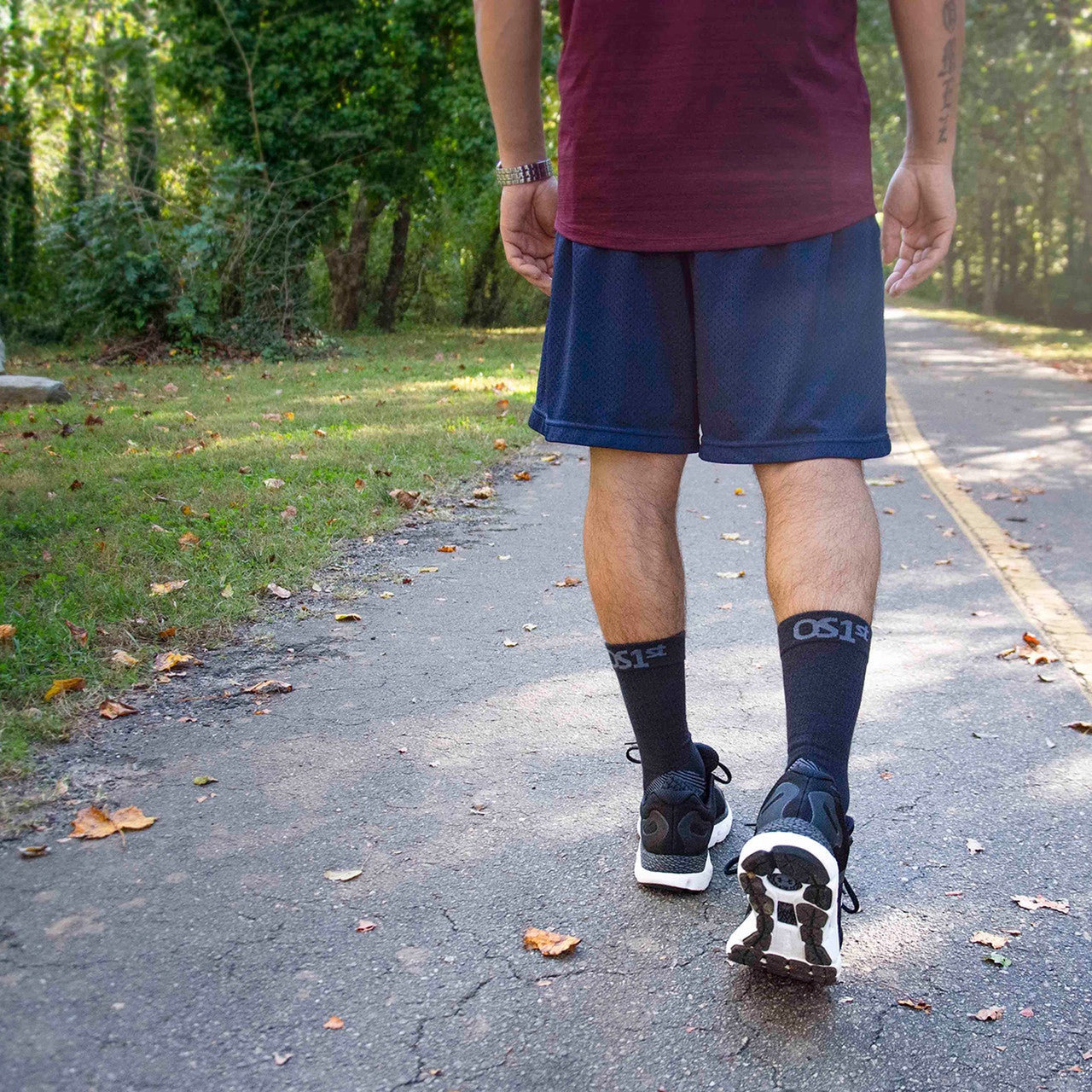 OS1st FS4 Merino Plantar Fasciitis Sock- Crew