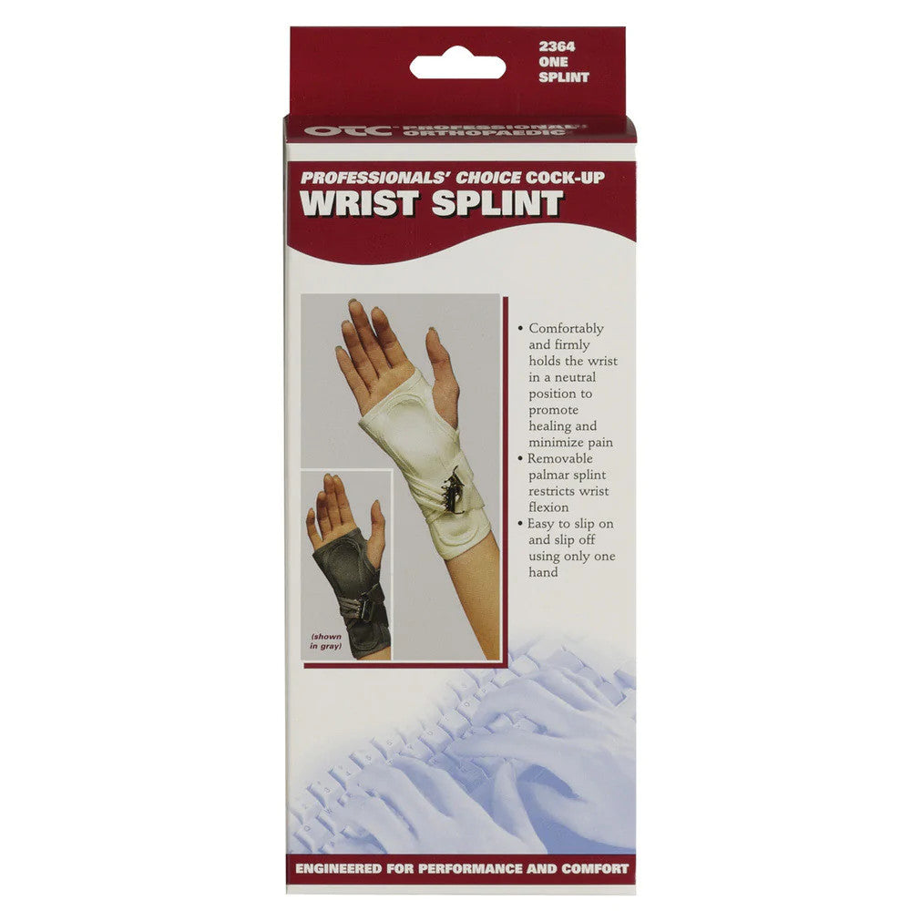OTC Canvas Cock-Up Wrist Splint