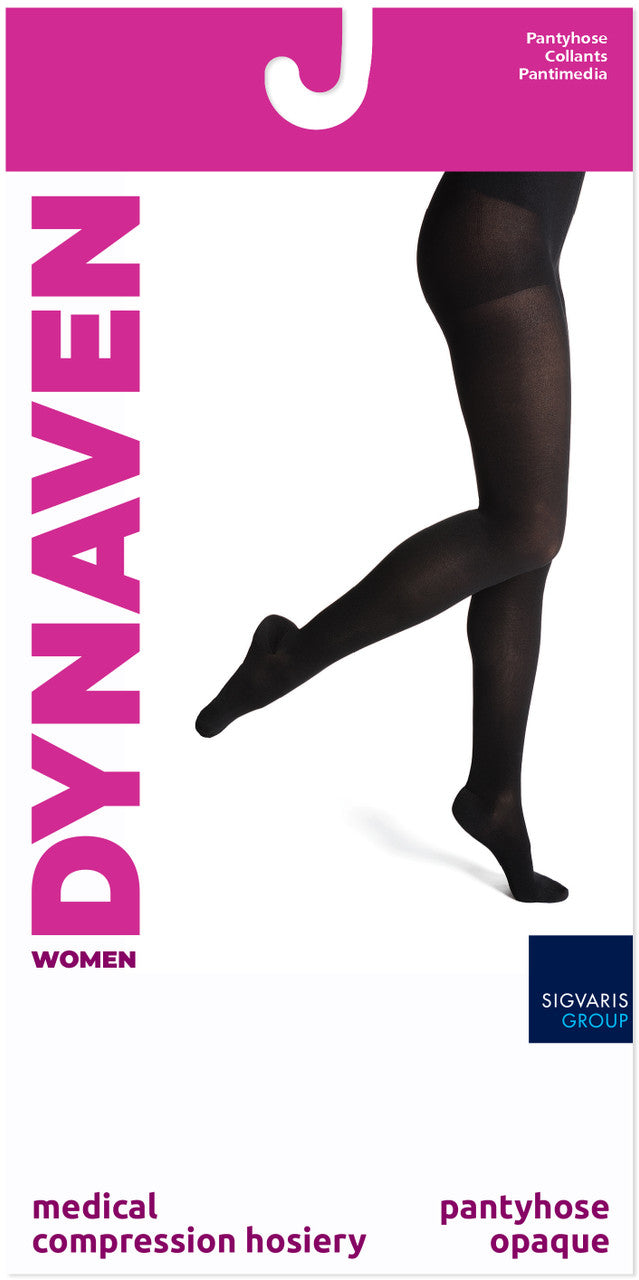 Sigvaris Dynaven Women's Pantyhose 30-40mmHg - Compression Level: Extra Firm 30-40 MmHg - Unisex - Leg
