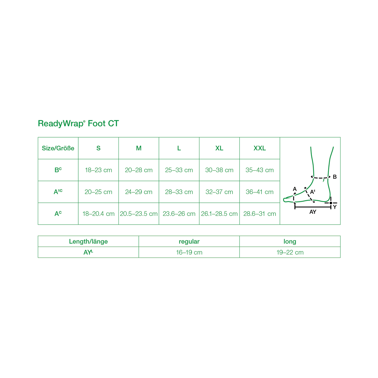 Solaris ReadyWrap Foot CT