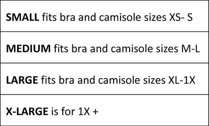 Wear Ease Triangular Breast Forms