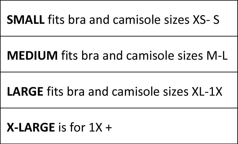 Wear Ease Triangular Breast Forms