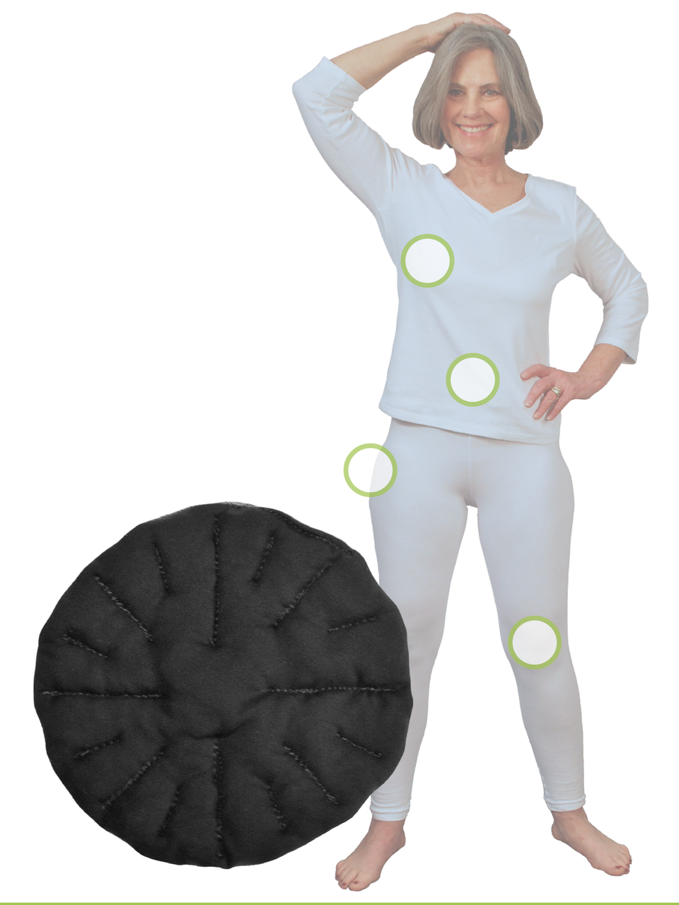 Solaris Swell Spots Sobol (Circular) Pad