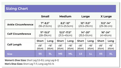 Style Bamboo Calf 20-30 mmHg Closed Toe Unisex