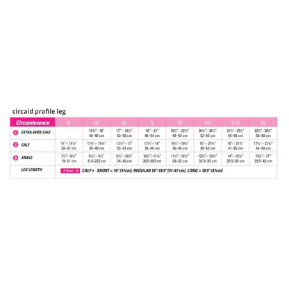 circaid Profile lower leg foam sleeve