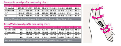 Circaid Profile Energy Oversleeve C-G (Wrist to Axilla)