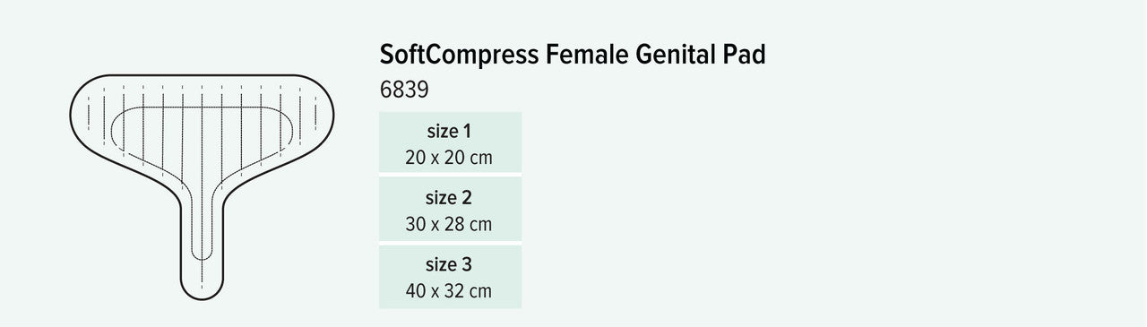 Juzo SoftCompress Female Genital Pad