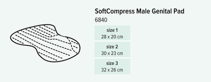 Juzo SoftCompress Male Genital Pad