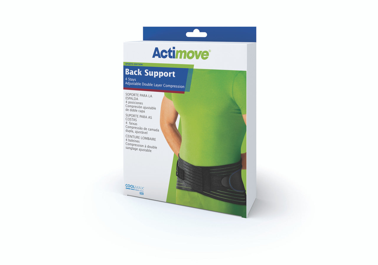 Actimove ® SPORTS EDITION Back Support with 4 Stays
