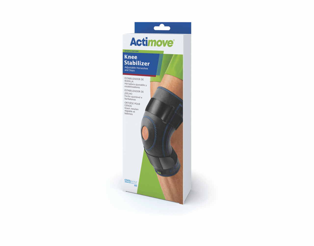 Actimove ® SPORTS EDITION Knee Stabilizer with Adjustable Horseshoe Stays