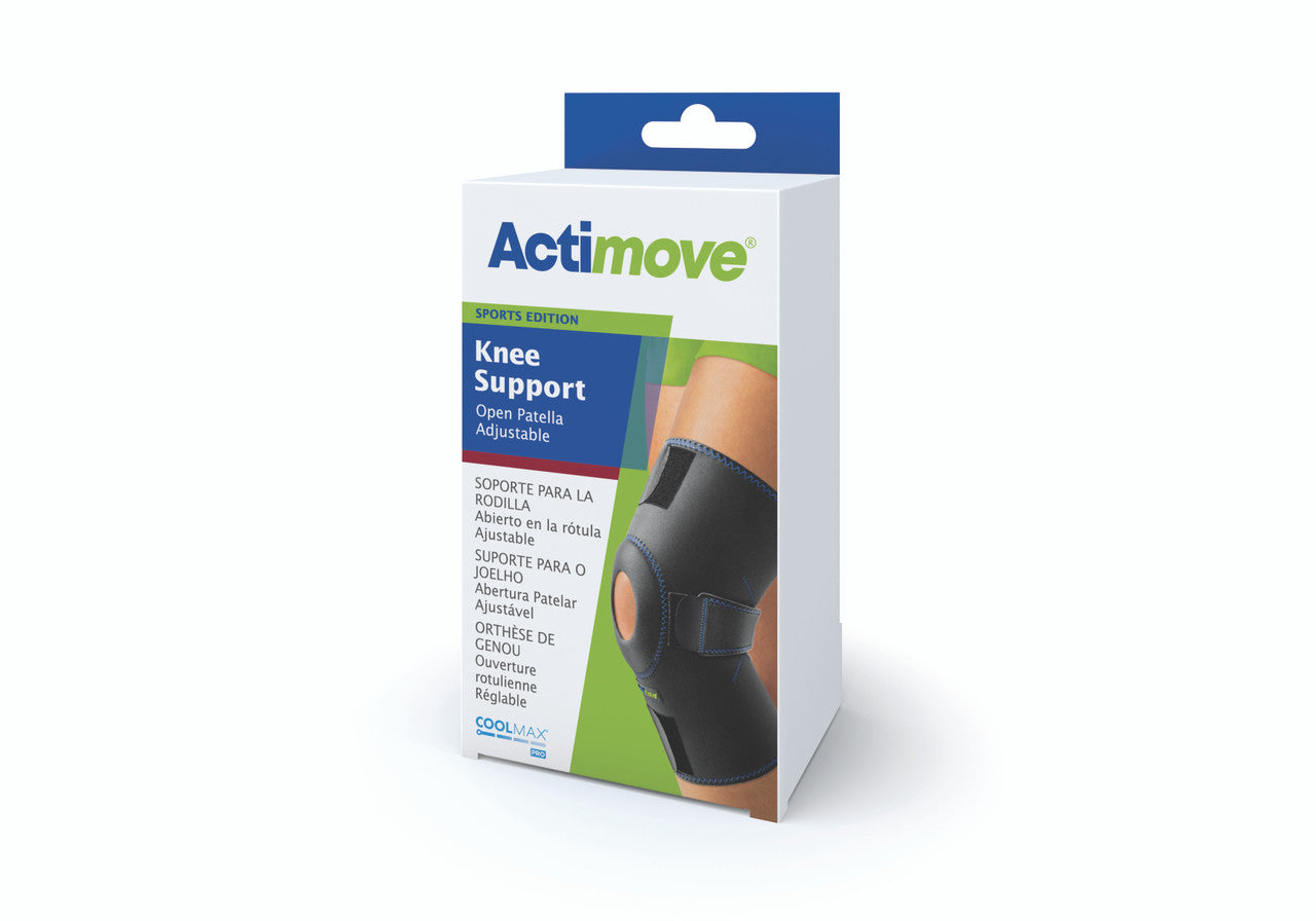 Actimove ® SPORTS EDITION Adjustable Knee Support with Open Patella