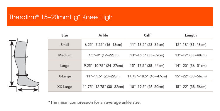 THERAFIRM® Women's Mild Support Sheer Knee Highs 15-20 mmHg
