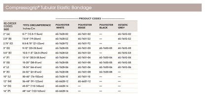 Therafirm Compressogrip® Tubular Elastic Bandage