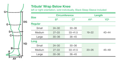 Solaris Tribute Wrap Below Knee - Unisex - Knee