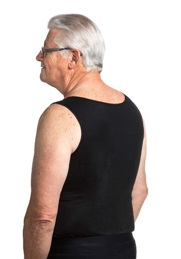 Men's V-Neck Torso Compression Vest by Wear Ease®