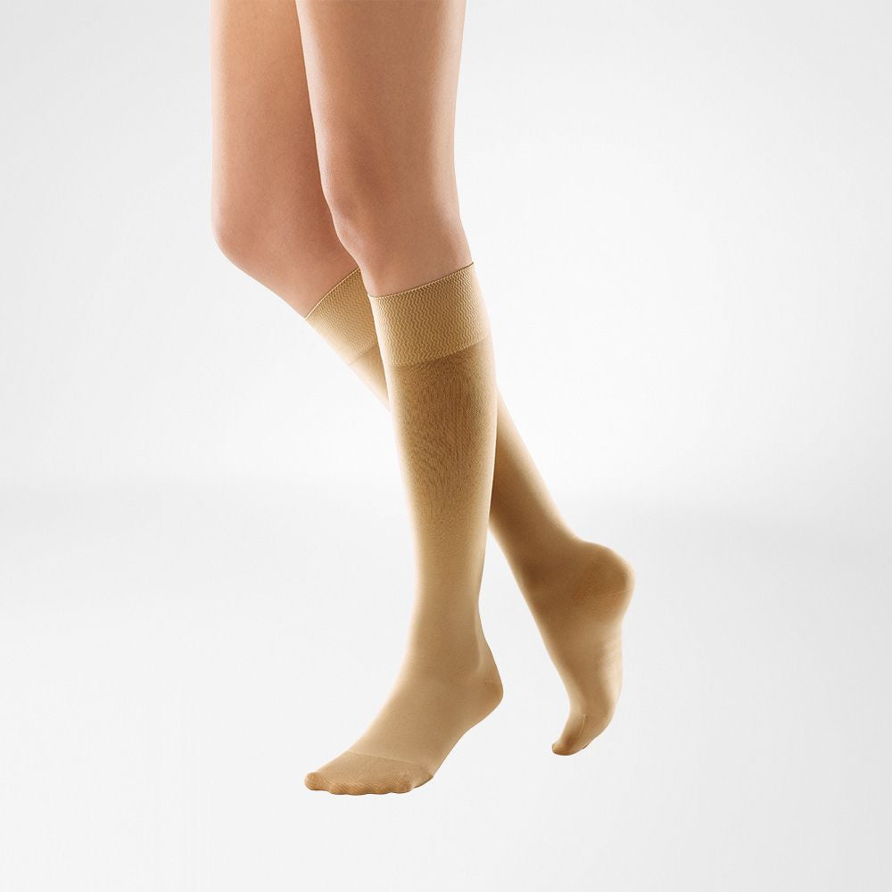 Bauerfeind Venotrain Micro Knee High Closed Toe 20 30Mmhg#color_caramel