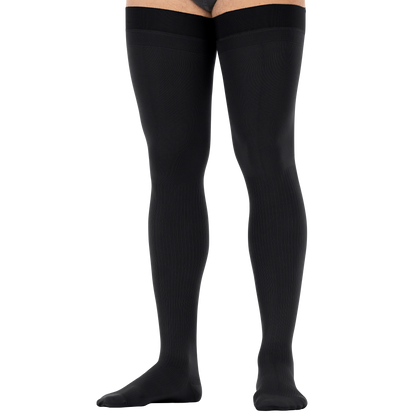 JOBST forMen Thigh High 20-30 mmHg Closed Toe Men's