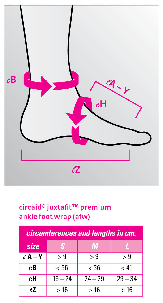 CircAid JuxtaFit Premium Ankle-Foot Wrap