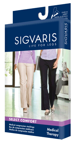 Sigvaris Select Comfort Plus Size Women's Pantyhose 30-40mmHg - Compression Level: Extra Firm 30-40 MmHg - Unisex - Leg
