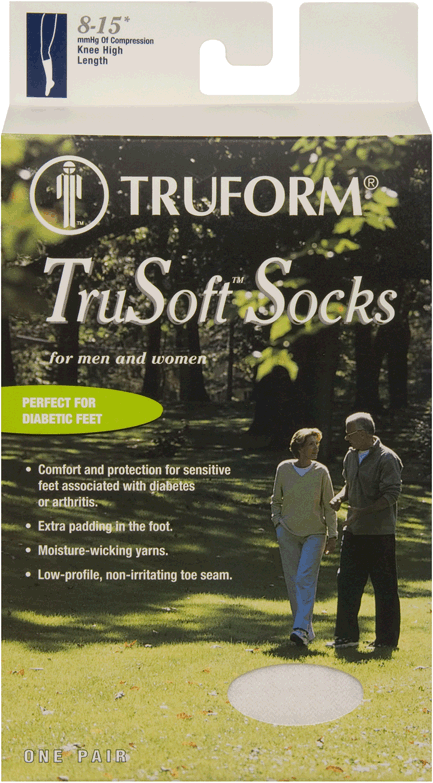 Truform TruSoft Calf Length 8-15mmHg