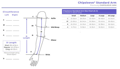 Sigvaris Chipsleeve Standard Arm