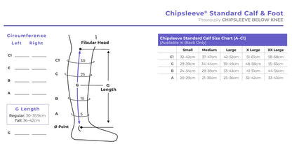 Sigvaris Chipsleeve Standard Calf & Foot