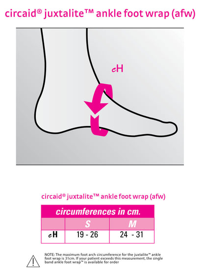 CircAid JuxtaLite Ankle- Foot Wrap