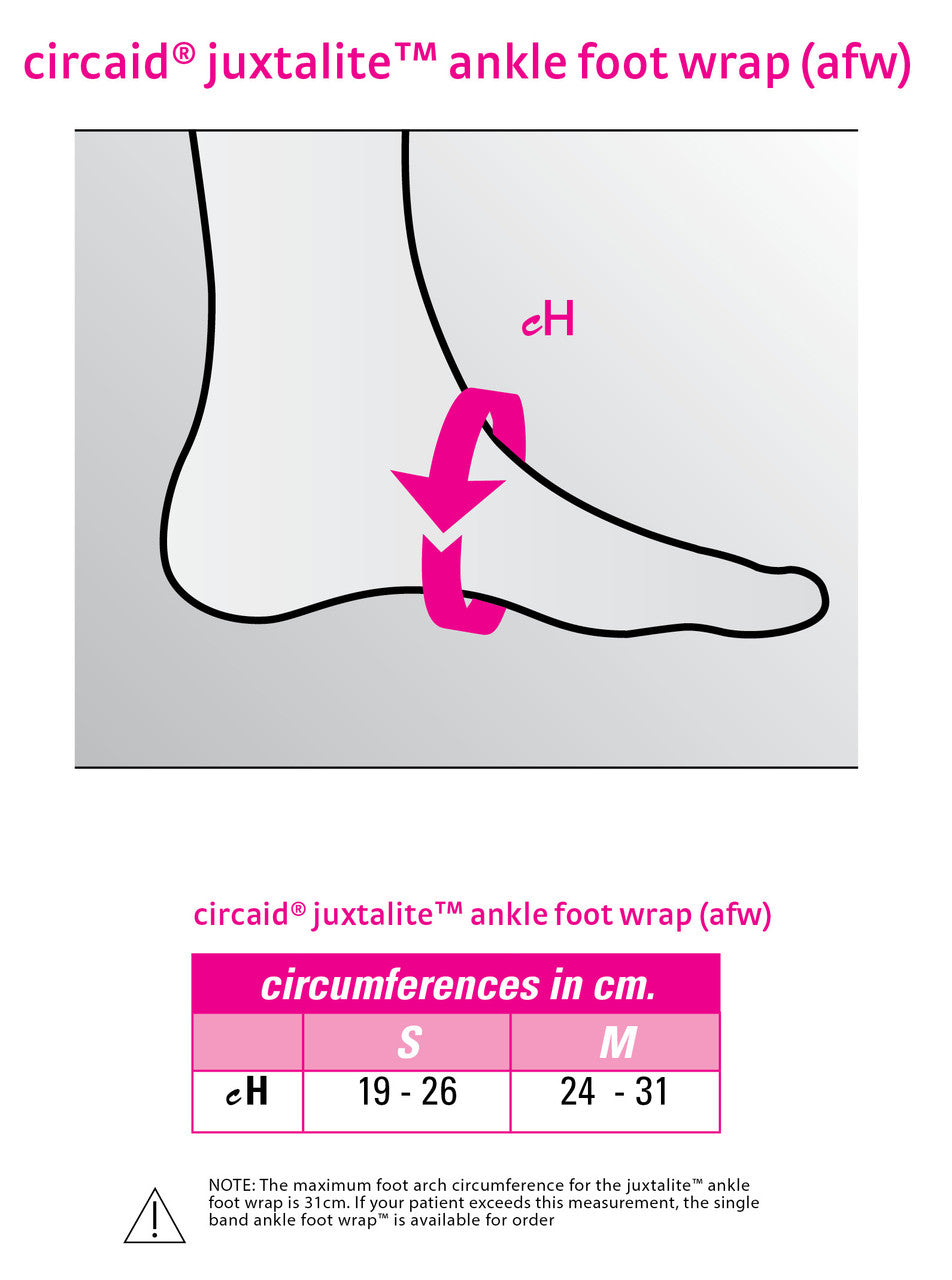 CircAid JuxtaLite Ankle- Foot Wrap