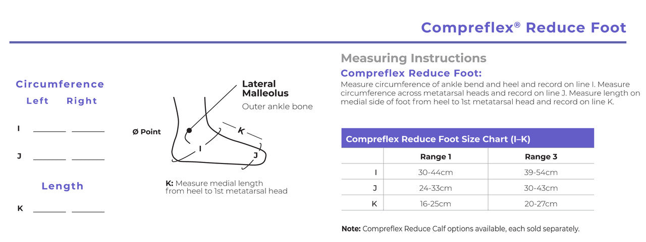 Sigvaris Compreflex Reduce Foot