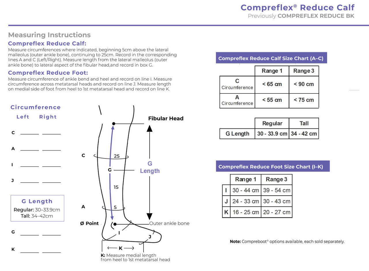 Sigvaris Compreflex Reduce Calf