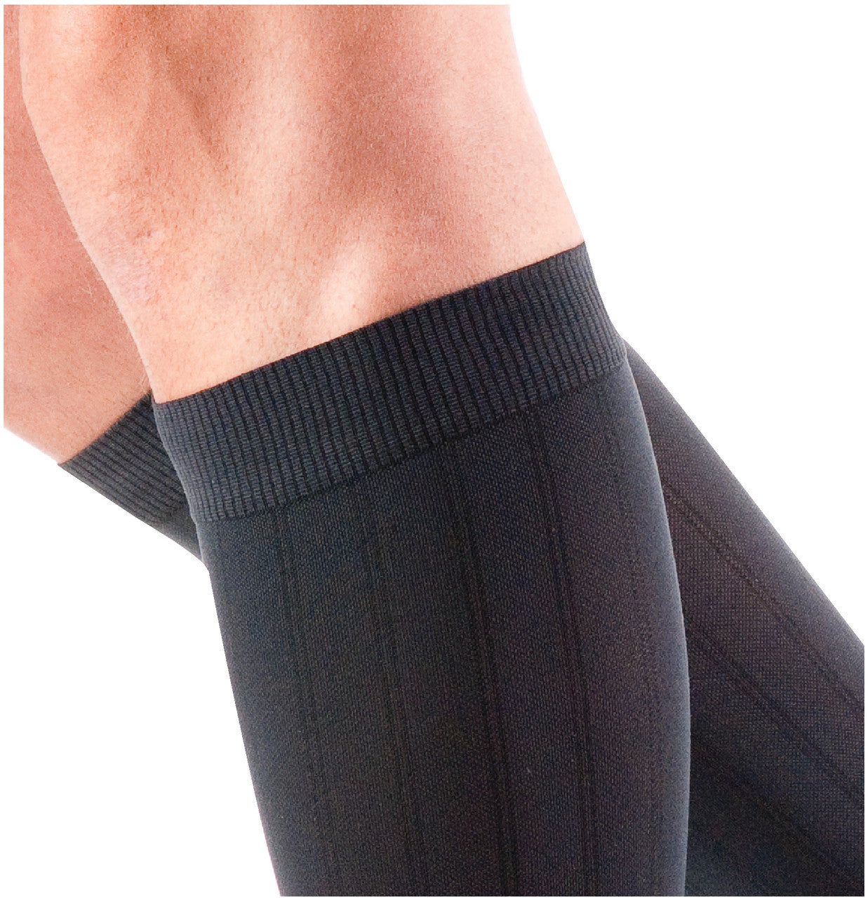 Mediven for Men Classic Ribbed Knee High 8-15mmHg - Compression Level: Mild 8-15 MmHG - Male - Knee