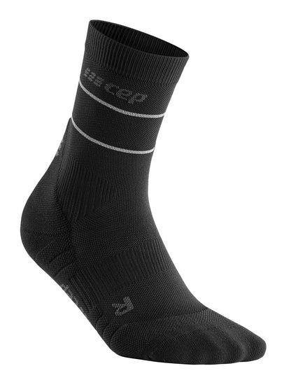 CEP Women's Reflective Mid-Cut Socks